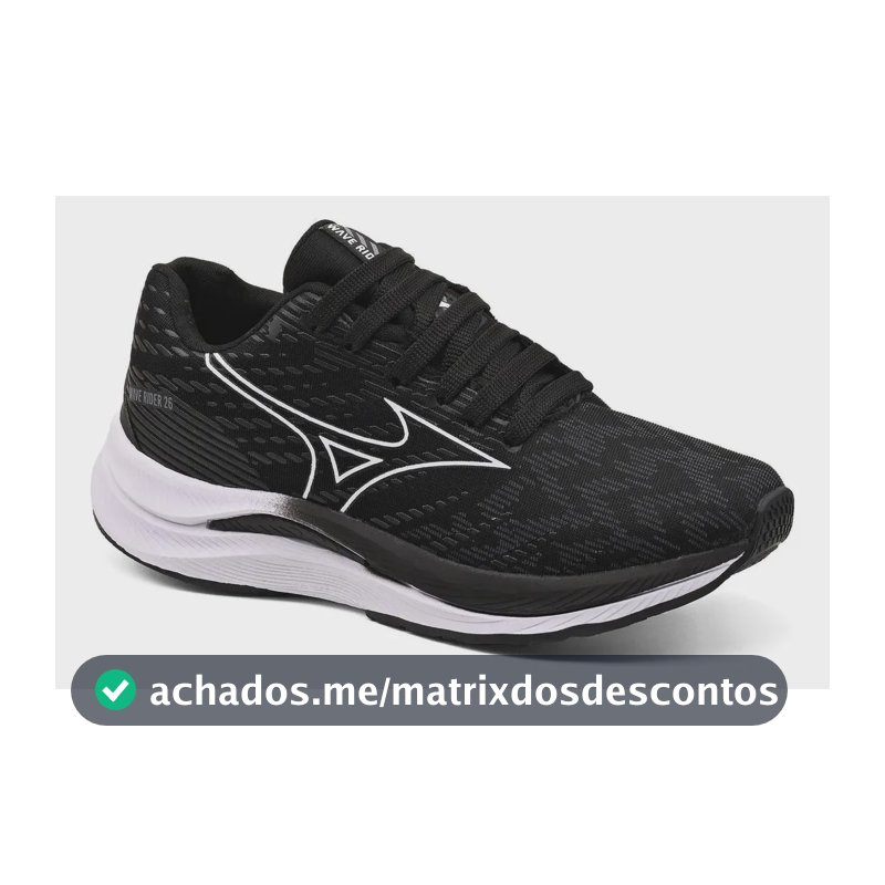 Tênis Mizuno Academia Leve Original Macio Corrida Promoção Preto/branco Animal Print 41 Br