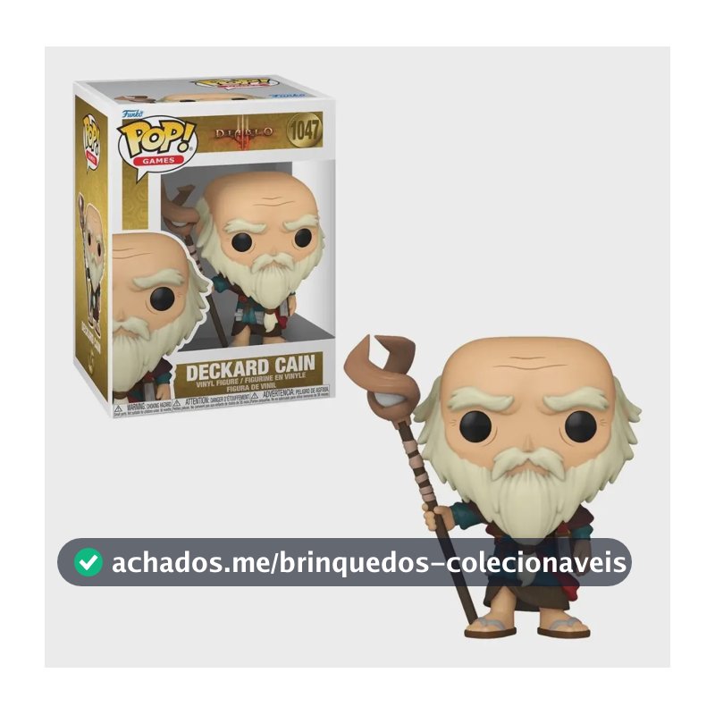 Boneco Funko Pop! Diablo 3 - Deckard Cain