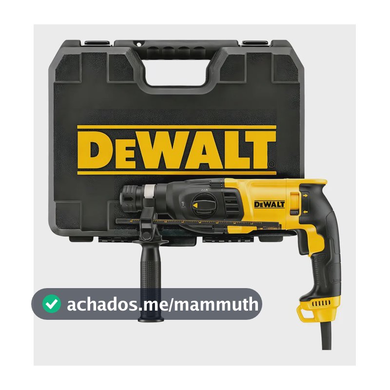 Martelete Furadeira Impacto 800w Dewalt D25133k