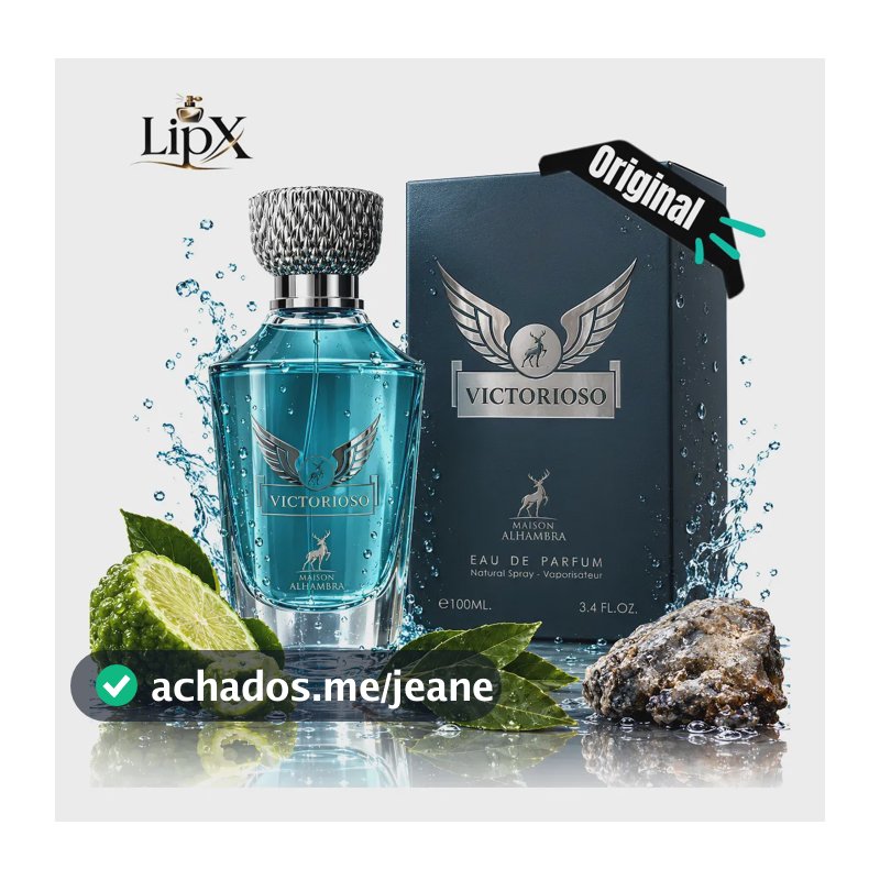 Perfume Árabe Victorioso Masculino Edp 100ml Original Com Nf