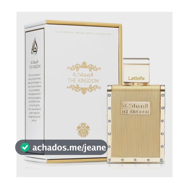Perfume Árabe - Lattafa The Kingdom Man Edp 100ml