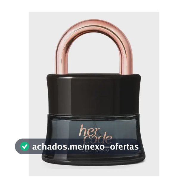 O Boticário Her Code Eau de Parfum Feminino 50ml Original