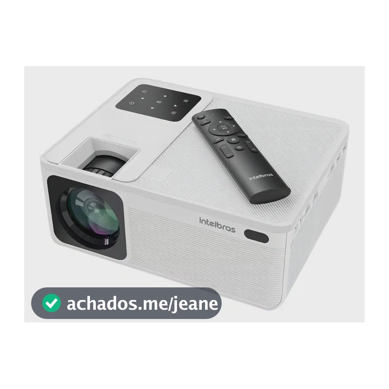 Projetor PFL5211 Full HD 5200lm Branco Intelbras 127/220V