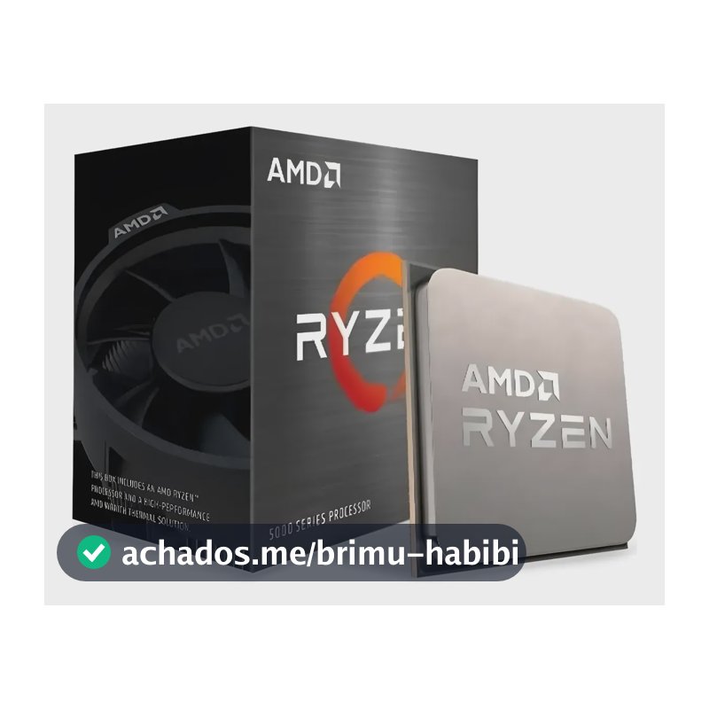 Processador Amd Ryzen 5 5500 Am4 3.6ghz 6c 12t Cache 19mb
