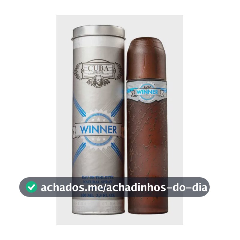 Perfume Cuba Winner For Men Eau de Toilette Masculino 100ml