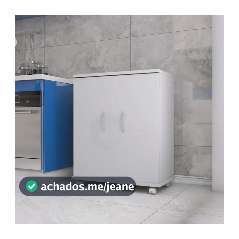 Armário Sapateira Multiuso Com 2 Portas 5 Prateleiras Branco