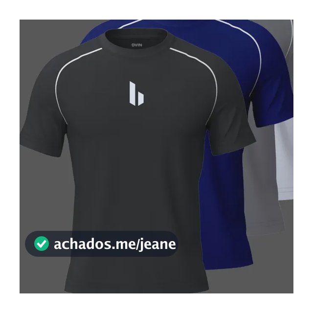 Kit 4 Camisetas Academia Poliester Dry Fit Leve Exercicios Variado - B4 Gg