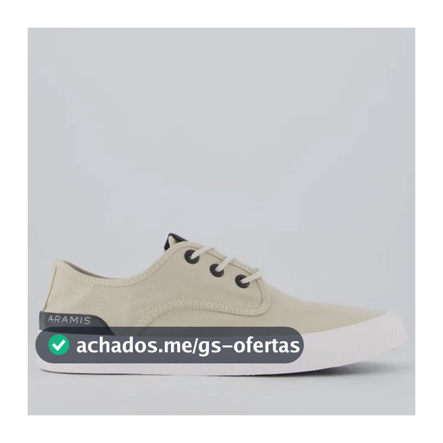 Tênis Aramis Daily Dock Canvas Areia