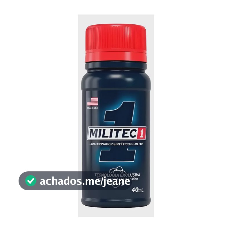 Militec-1 Condicionador De Metais Moto 40ml Original