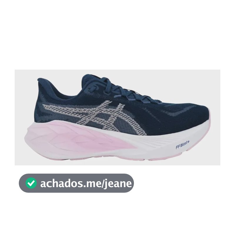 Tênis De Corrida Feminino Asics Dynablast 6 Se Original Azul/lilás Liso 35