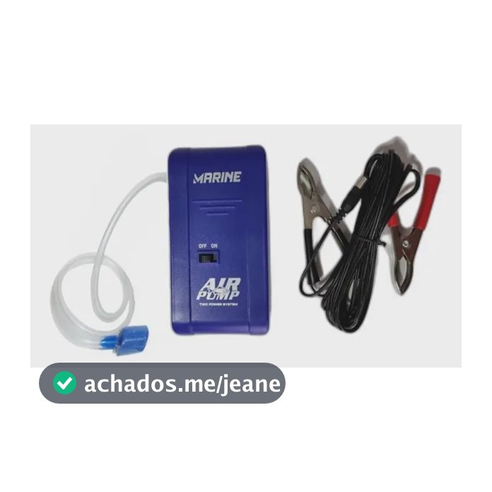 Oxigenador Ms-apa Air Pump Marine Iscas Vivas 12v Ou Pilhas