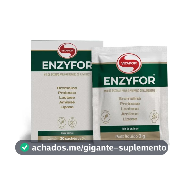 Enzyfor Vitafor Sachês 30 Unidades Sem Sabor
