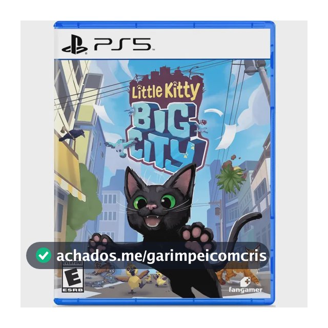 Jogo Little Kitty Big City Ps5 Midia Fisica