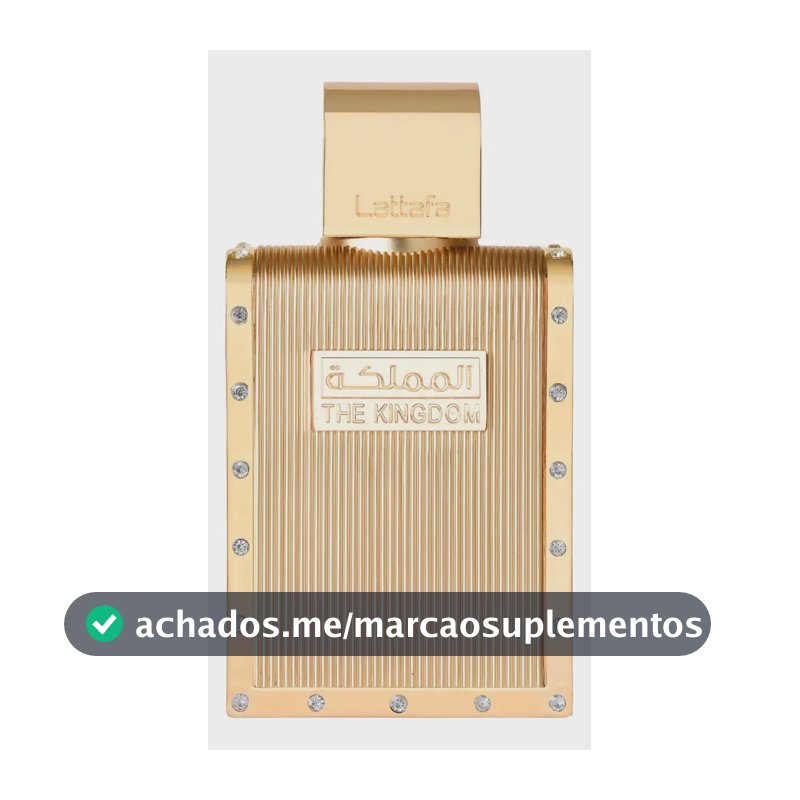 Perfume Lattafa The Kingdom Edp masculino 100 Ml