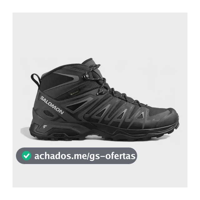 Bota Salomon Ultra Pioneer Mid Gtx Masculina Goretex