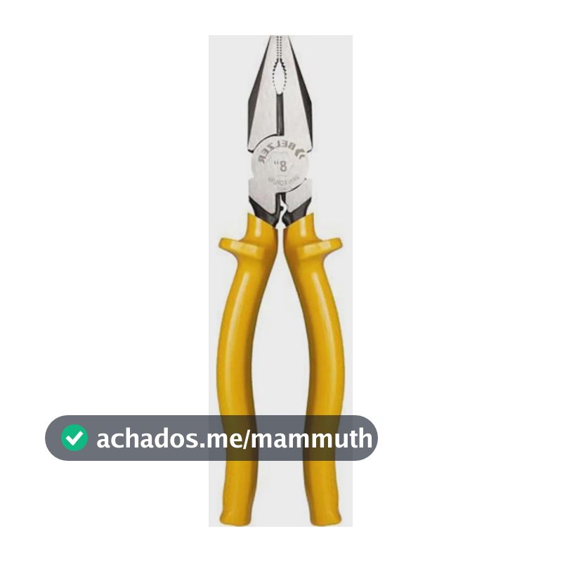 Alicate Eletricista Belzer Sata Universal 8'' 219021bbr