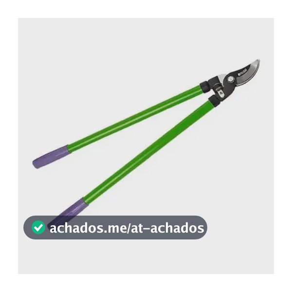 Tesoura Corta Galhos 700mm Cabo Aço Palisad