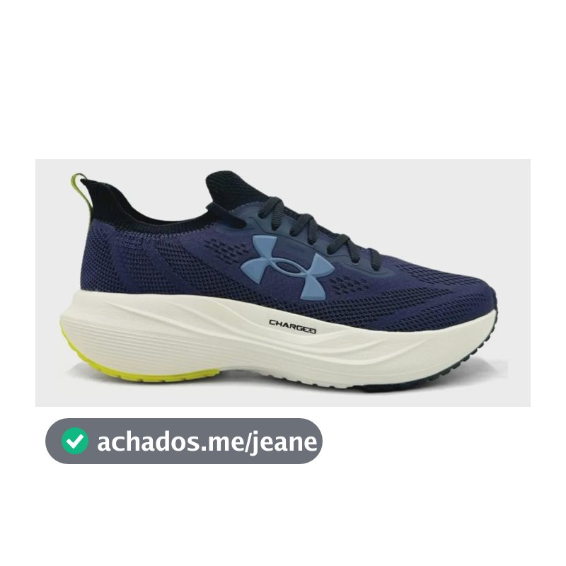 Tênis Under Armour Masculino Charged Slight 4 Esportivo Marinho 42 Br