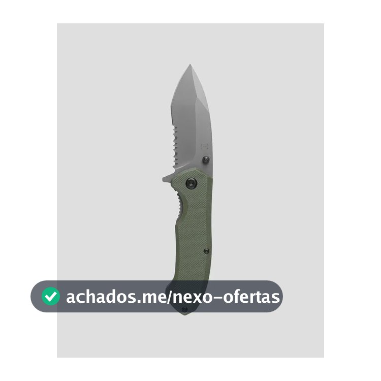 Canivete Tático Cuvier Invictus Cor Verde