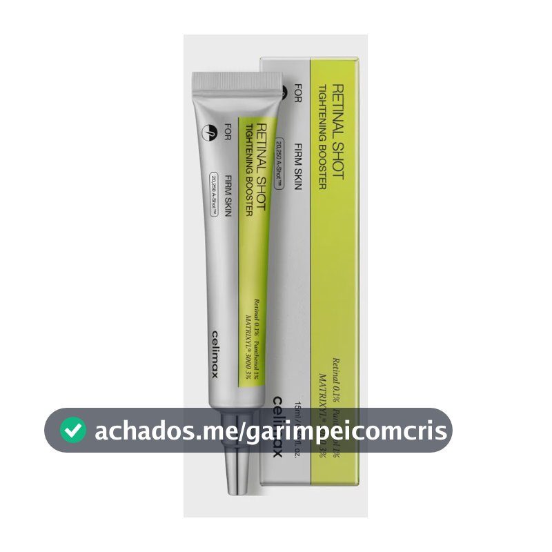 Creme Facial Com Retinal - Celimax Tightening Booster - 15ml Todo Tipo De Pele Noite