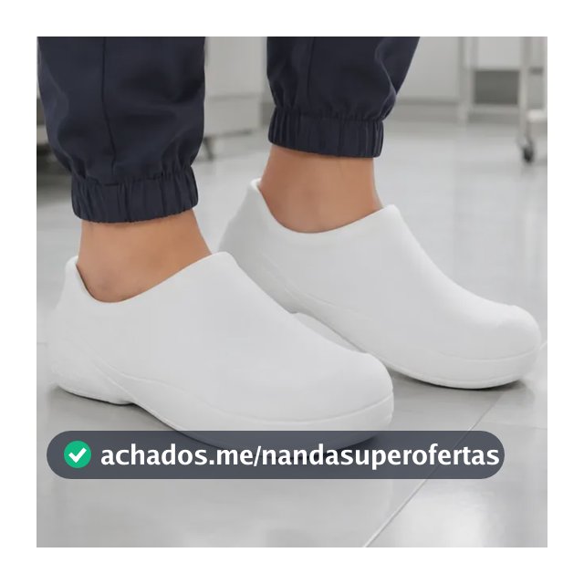 Babuche Sapato Yvate Profi Saúde, Cozinha Enfermagem Fechado