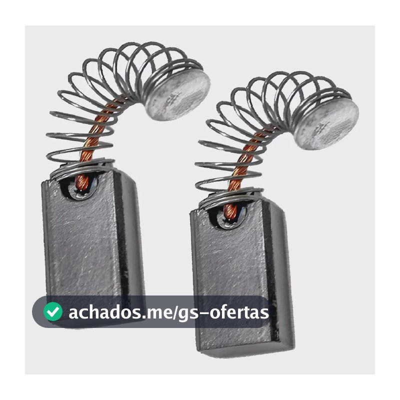Escova Carvão Furadeira Skil 6462 6460 6455 6062 - 01 Par
