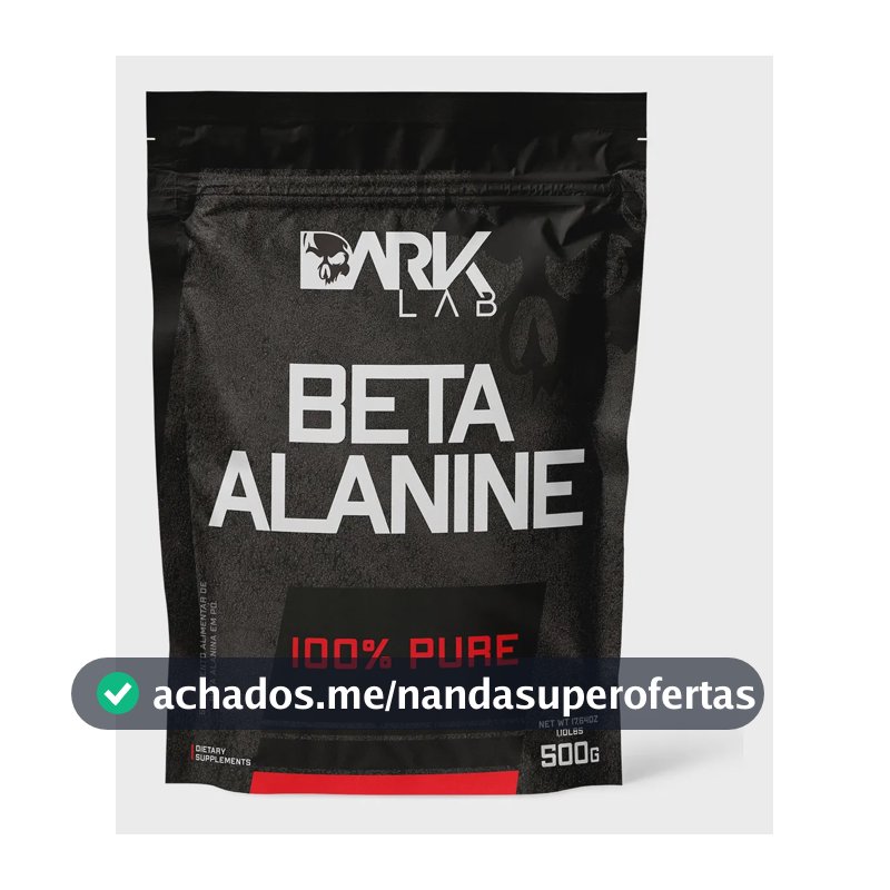 Suplemento em pó Dark Lab Premium Beta Alanina Sem sabor x 500g