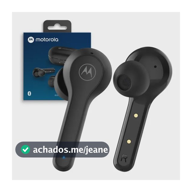 Fone De Ouvido Motorola Original Moto Buds 85 Sem Fio Ipx5 Cinza-escuro
