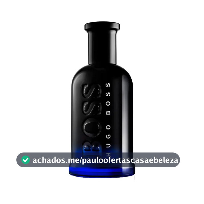 Perfume Hugo Boss Bottled Night Masculino Eau De Toilette 100Ml
