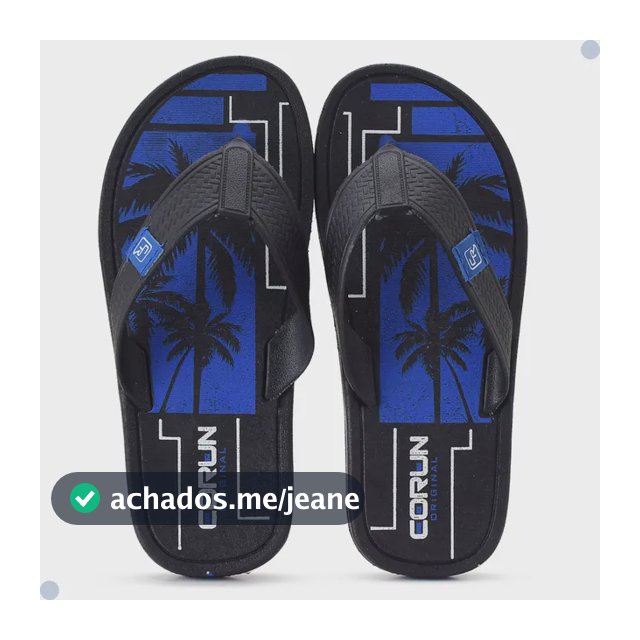 Chinelo Masculino Confortável Anatômico Antiderrapante Leve