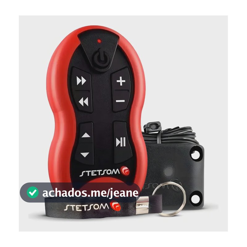 Controle Longa Distancia Stetsom Sx1 Universal Vermelho