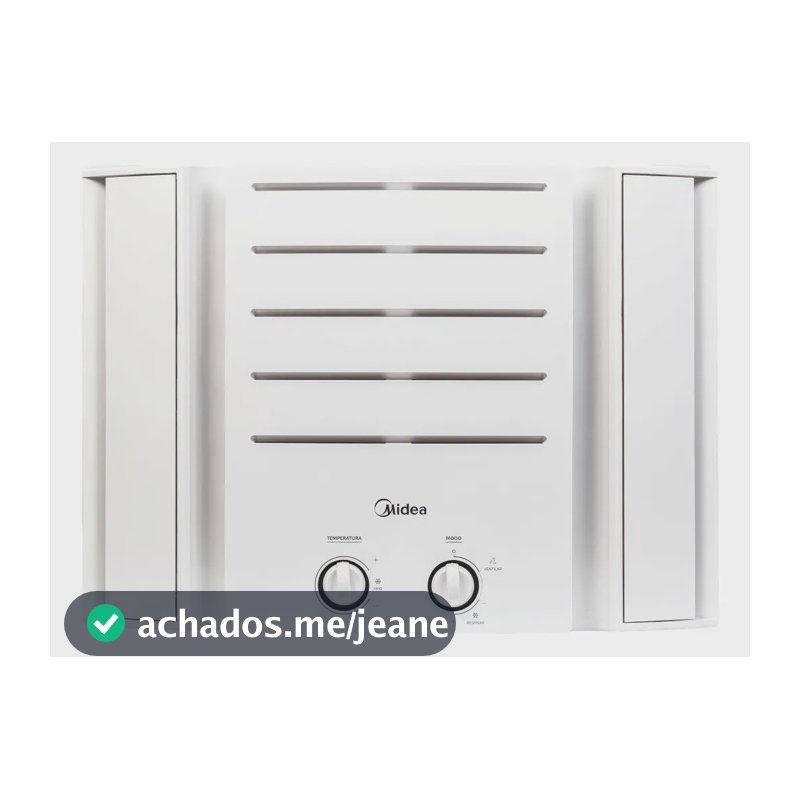 Ar Condicionado Janela Mecânico Midea 7500 Btus Frio 127v Branco 110v