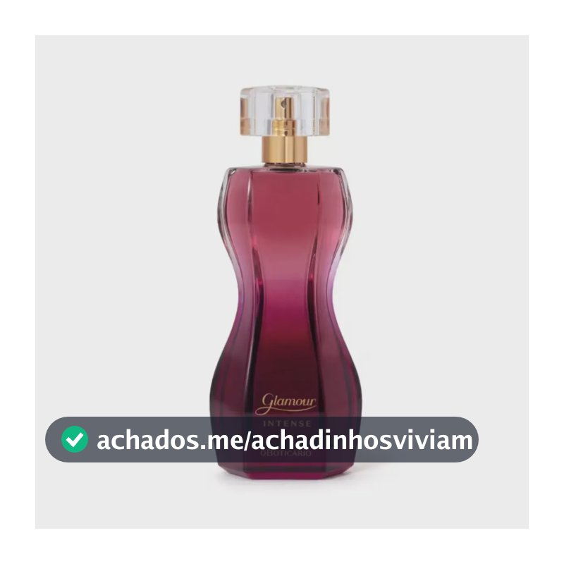 Glamour Intense O Boticário Original Feminino