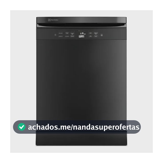 Lava-Louças Electrolux 14 Serviços Preta Experience com Função Higienizar Compras LL14P