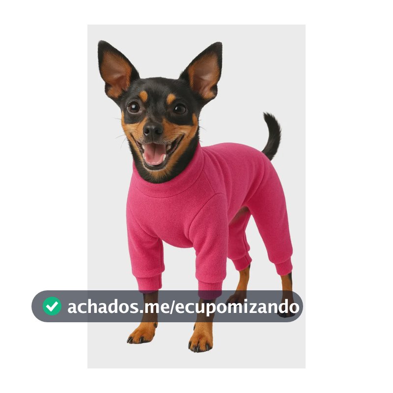 Kit 3 Roupinha Pet Macacão Inverno Macho Fêmea Roupinha Frio Fêmea (3 Unidades) G