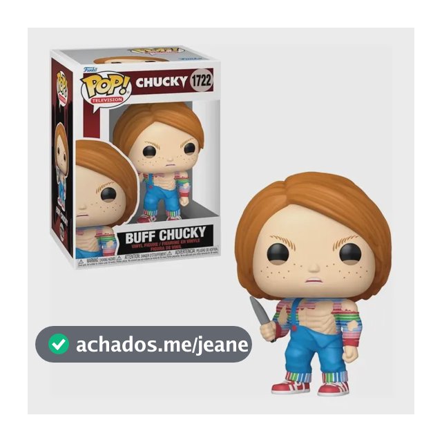 Boneco Funko Pop! Chucky Musculoso 1722 Colecionável de Vinil