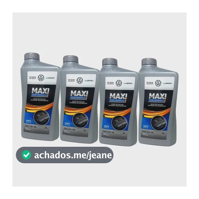 Óleo 5w40 508 509 Maxi Performance 100% Sintético 4 Litros