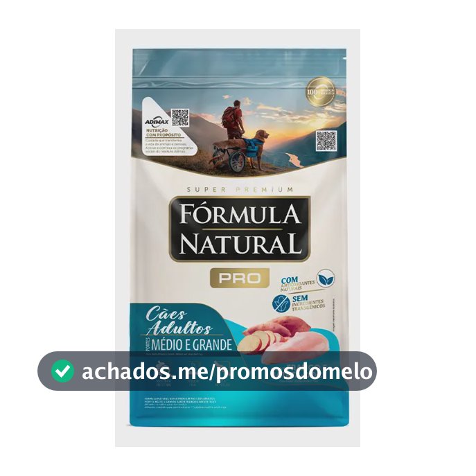 Fórmula Natural Pro Cão Adulto Médio e Grande 15kg
