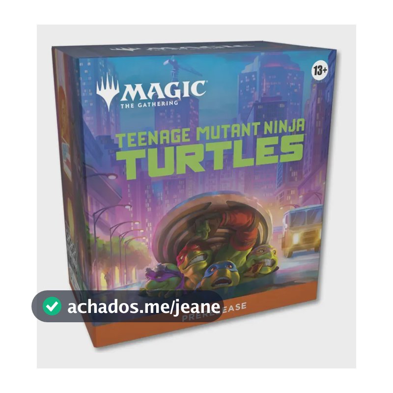 Kit Pré Tartarugas Ninja Magic The Gathering Magic The Gathering Teenage Mutant Ninja Turtles Inglês
