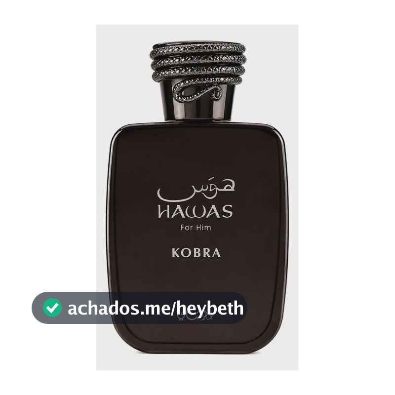 Rasasi Hawas Kobra Edp 100ml Perfume Masculino Original
