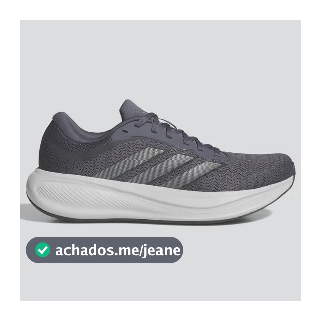 Tênis Masculino E Feminino Response Runner 2 adidas Cinza Liso 38 Br