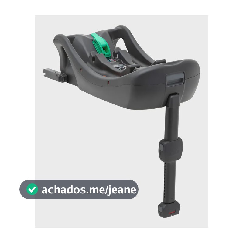 Base Para Carro Bebê Confoto Isofix I-base 2 Joie Preto Preto