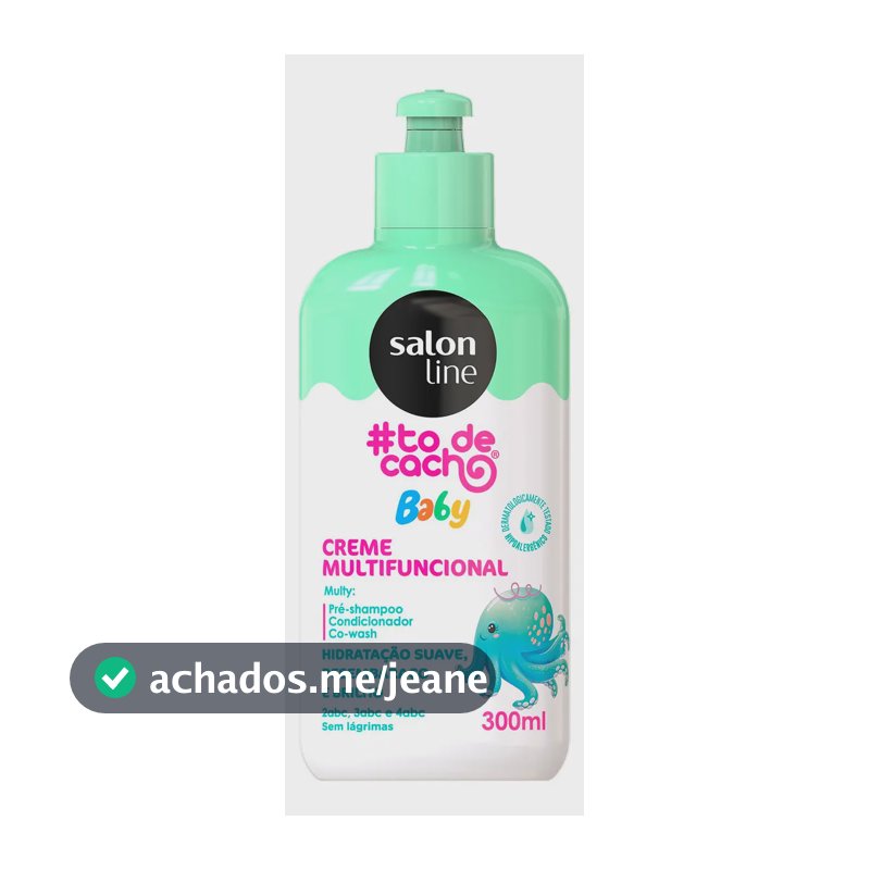 Creme Multifuncional To De Cachinho Baby Salon Line 300ml
