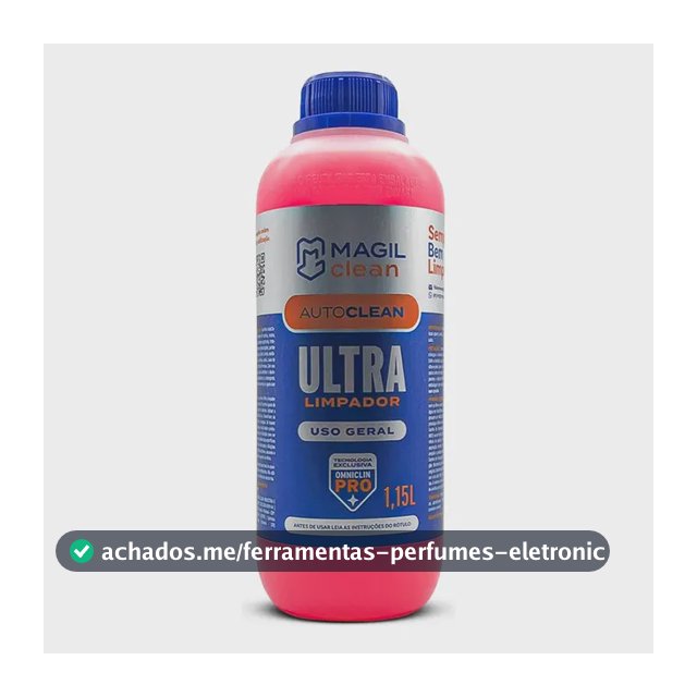 Magilclean - Ultra Limpador Auto Clean - Shampoo Automotivo Removedor Sujeiras 1,15 Litro