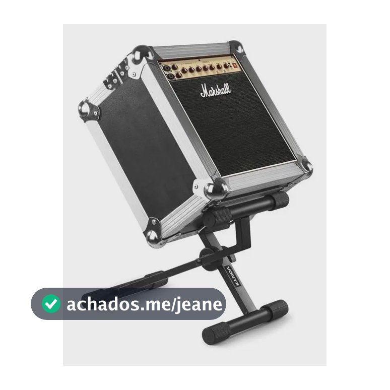 Apoio,estante,suporte P/amplificador,cubo De Guitarra,baixo Preto