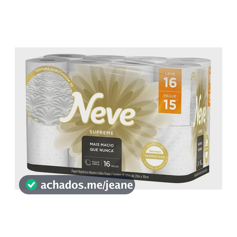 Neve Supreme 16 rolos