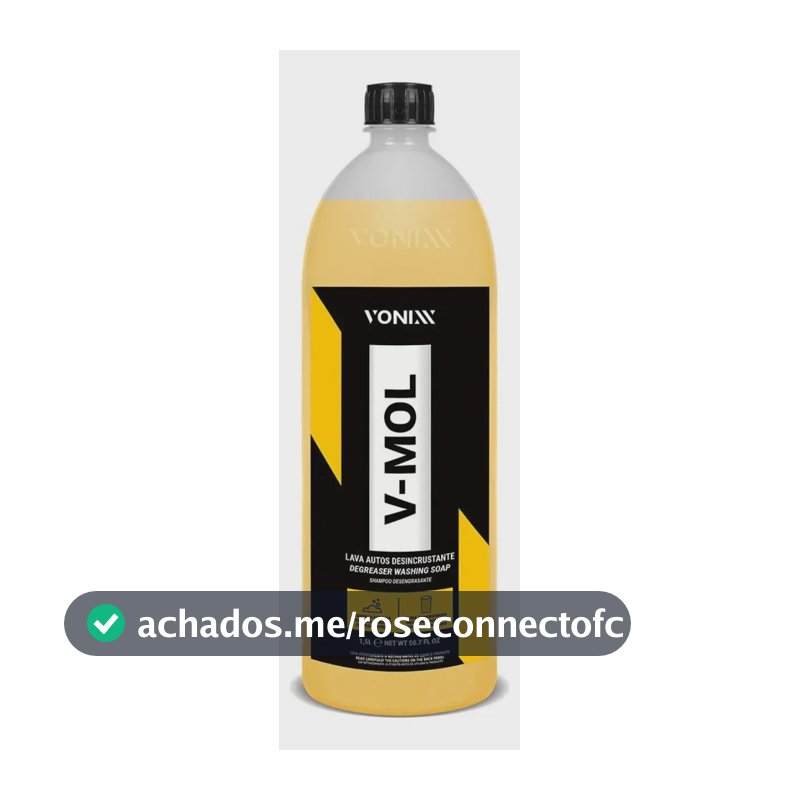 Vonixx V-MOL shampoo automotivo limpeza concentrado 1,5L