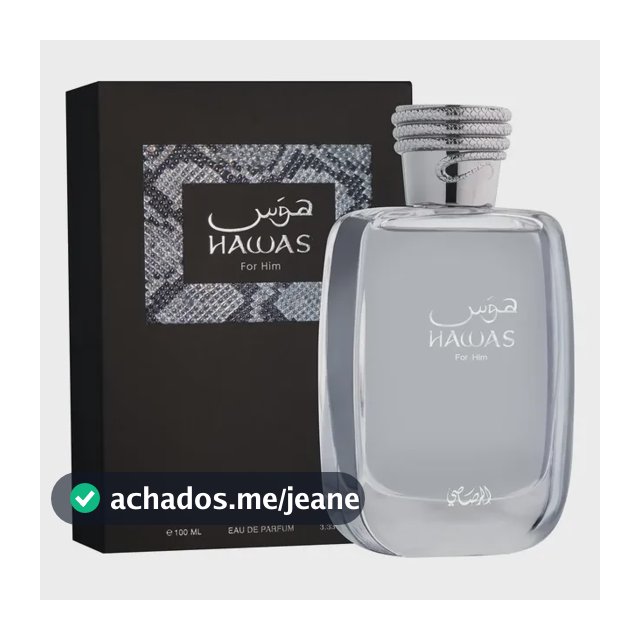 Perfume Hawas For Him Rasasi Edp 100ml Original Lacrado