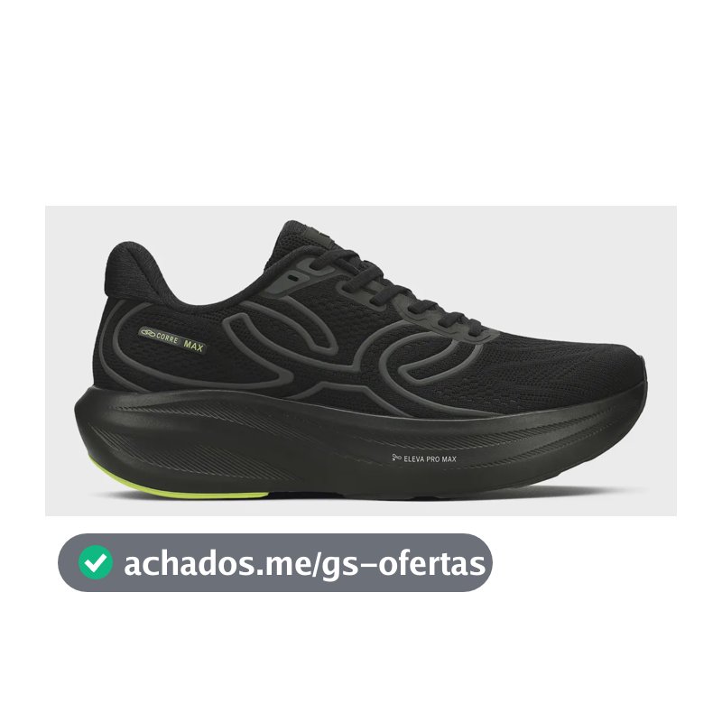 Tênis Olympikus Corre Max Preto 40 Br