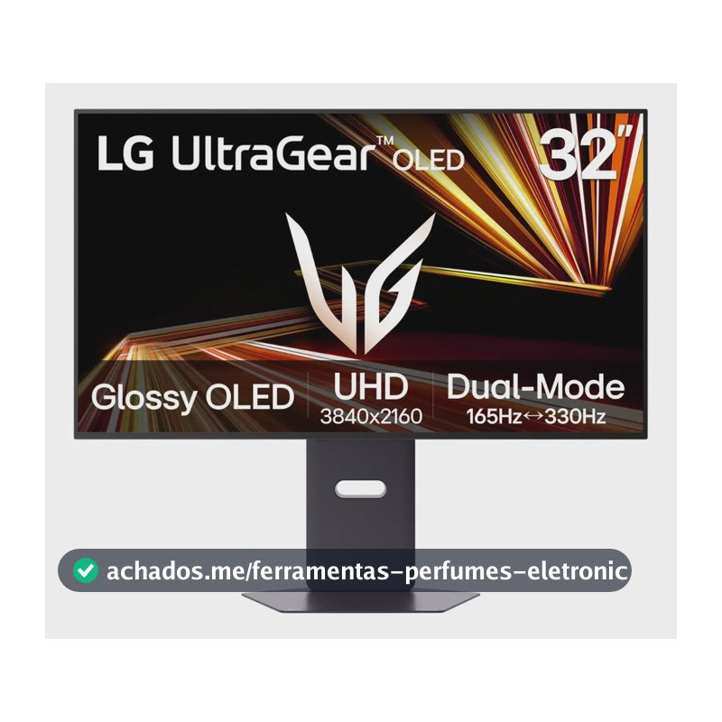 Monitor LG Gamer 32' Ultragear 32gx850a-b Oled 4k Uhd Preto